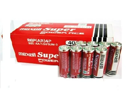 Pin tiểu AA Maxell Carbon R6/4S 1.5V gói 4 viên chính hãng - Pin Phú Quý