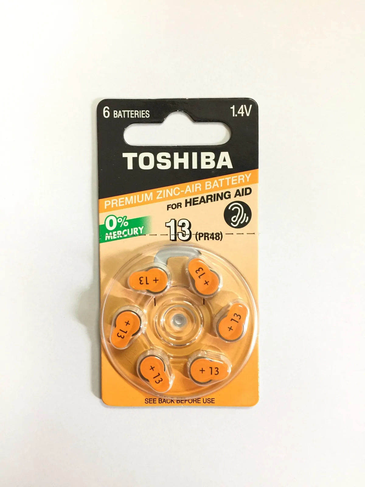 Pin trợ thính AH13 - Pin Phú Quý
