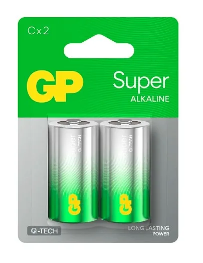 Pin Trung Alkaline C GP14AETA21-2GSBC2 ( Vỉ 2 Viên )