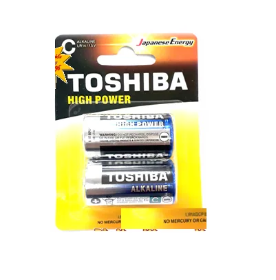 Pin trung C 1.5v Alkaline Toshiba - Pin Phú Quý