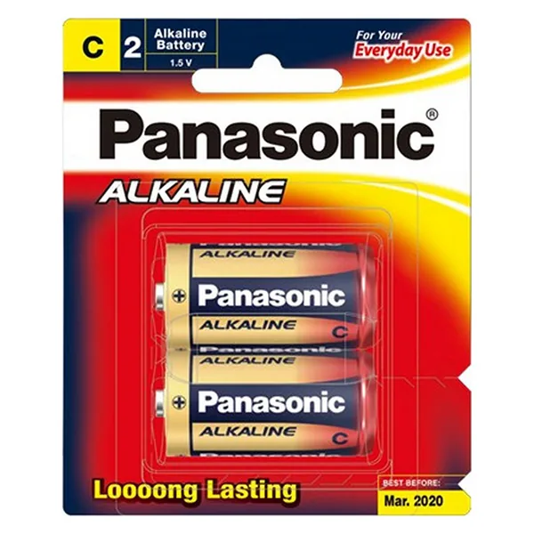 Pin trung Panasonic C vỉ 2 viên