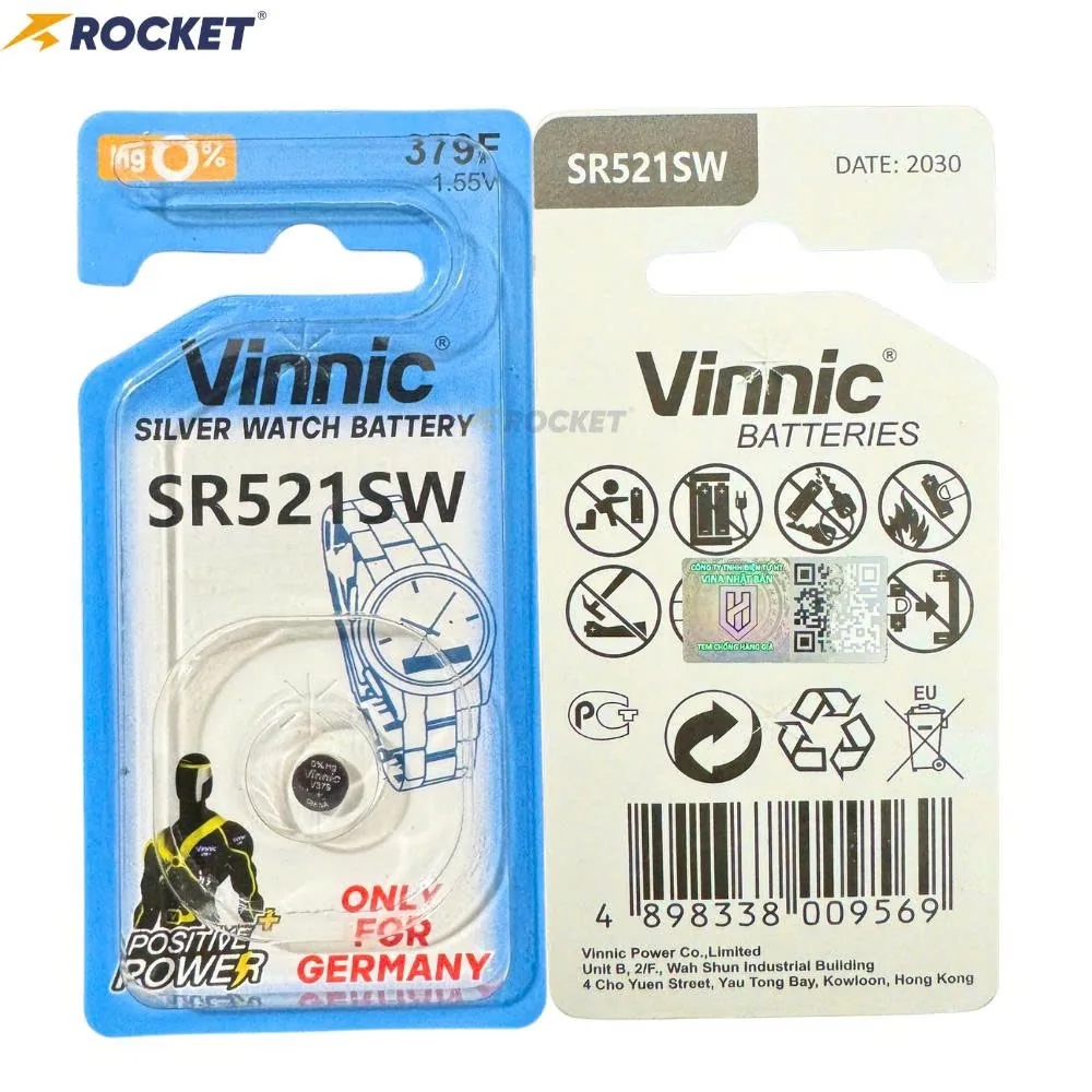 pin dong ho vinic sr521sw