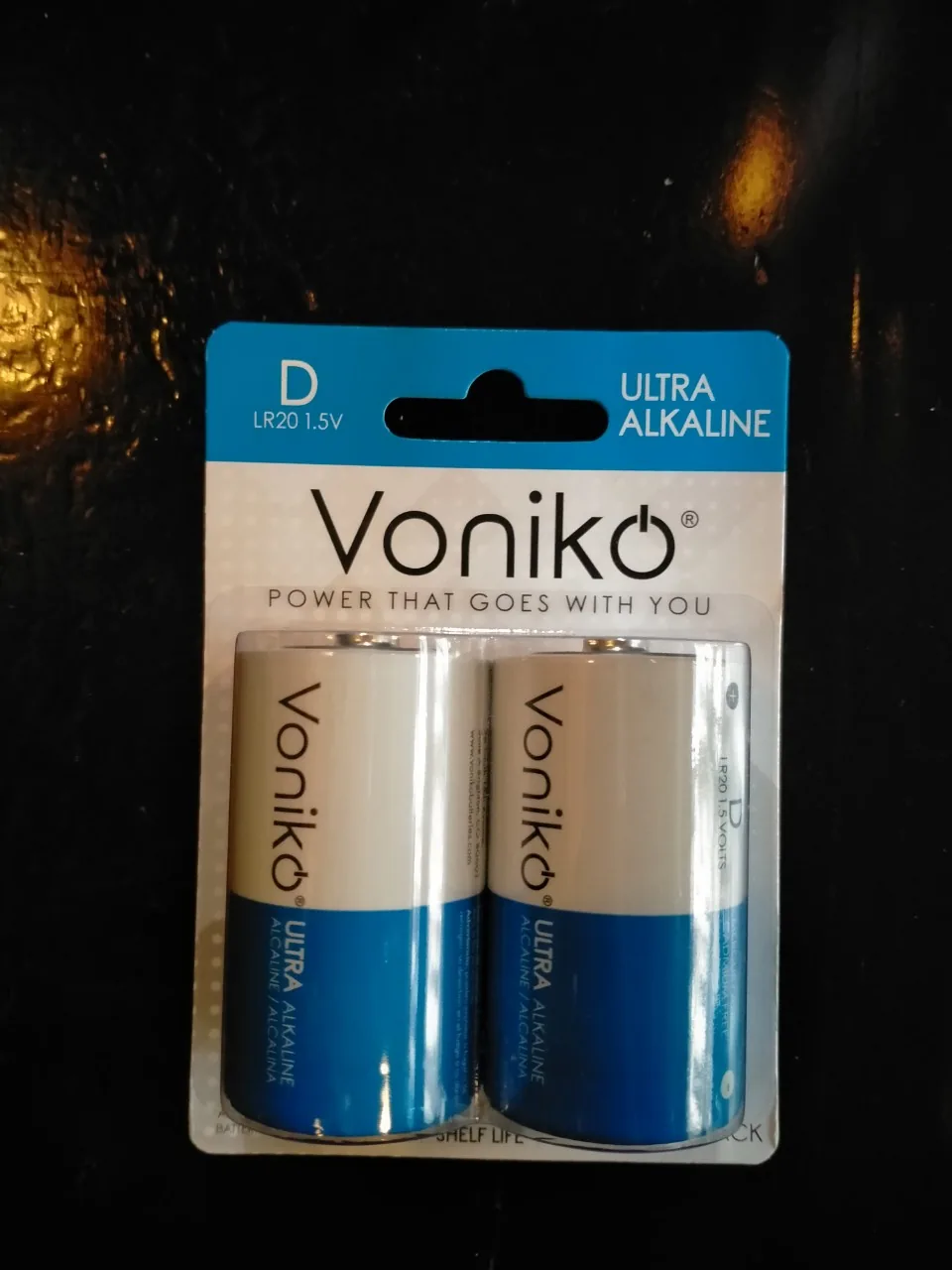 PIN VONIKO USA ULTRA ALKALINE D