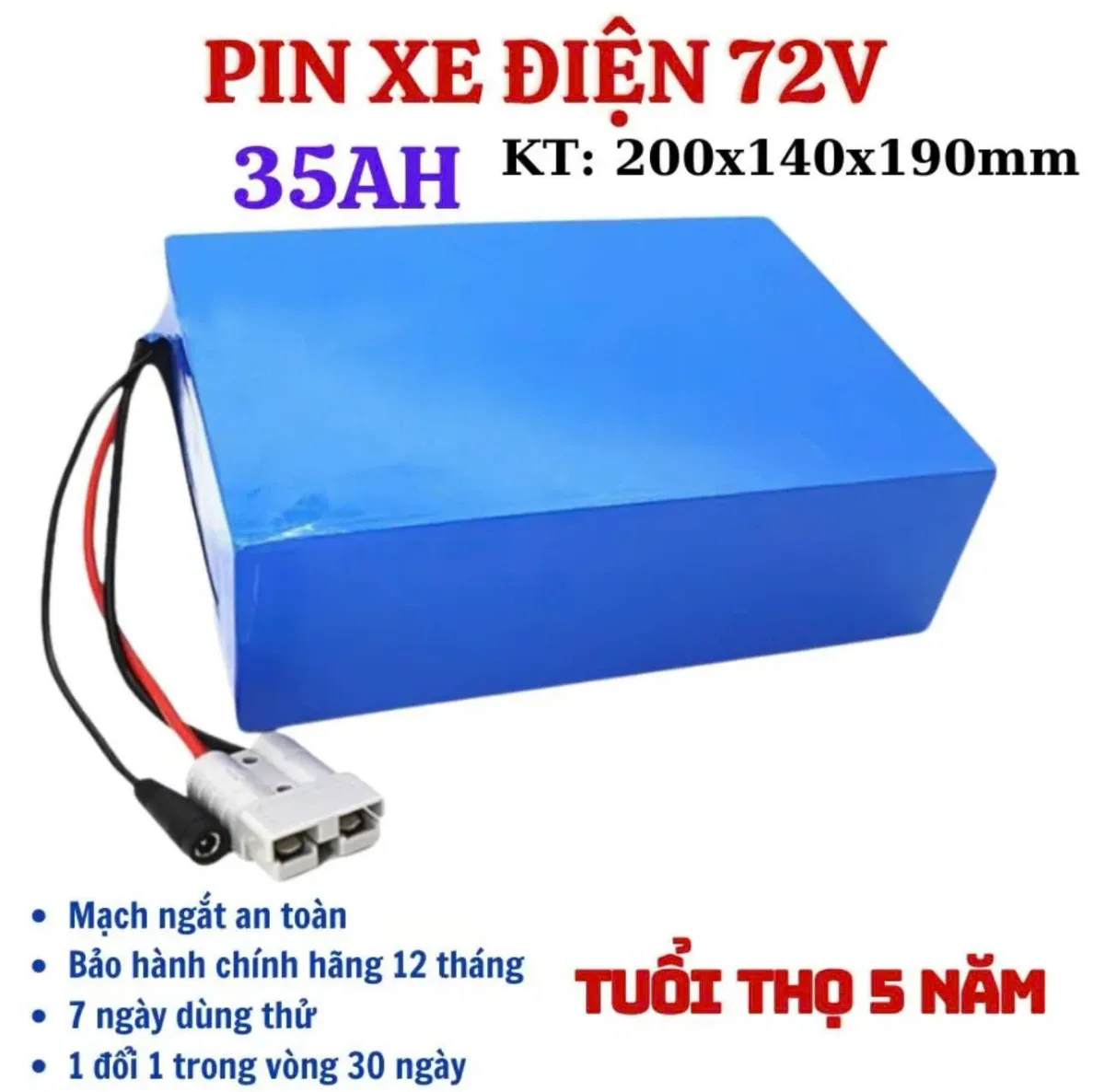 pin xe dap dien 72v 35A