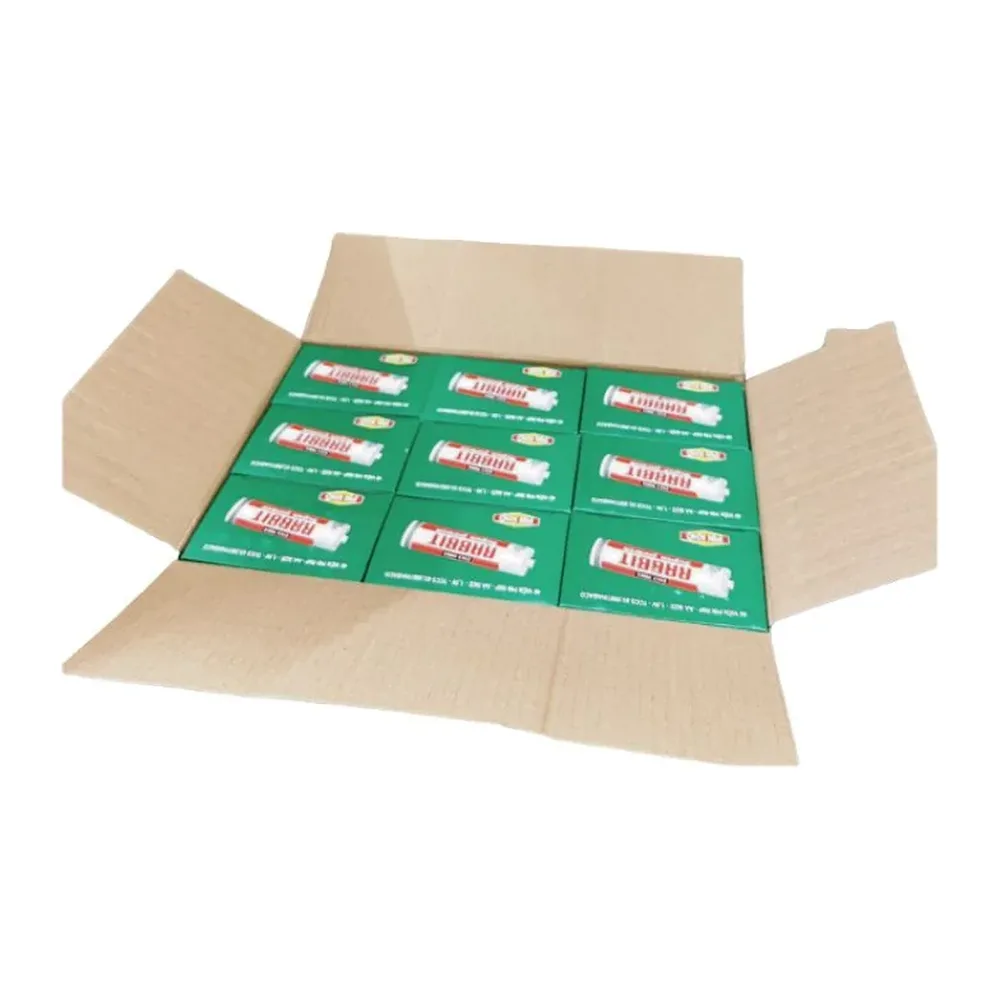 Thùng 720 Viên Pin AA Con Thỏ 1,5V Nhãn Đỏ R6P Vỉ PVC4 1,5V chính hãng