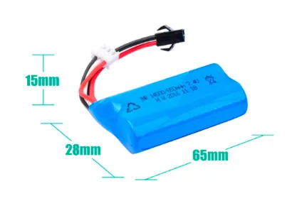 pin lithium li-on 7.4 vont