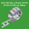 Kẽm đôi hàn cell pin 32140 33140 32700 mạ Niken