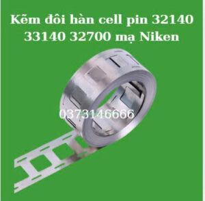 Kẽm đôi hàn cell pin 32140 33140 32700 mạ Niken