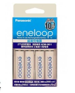 Máy sạc pin Panasonic kèm 4 pin Eneloop AA-KJ51MCC40C