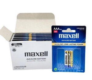Maxell alkaline AAA 1,5V LR03-2B hàng chính hãng