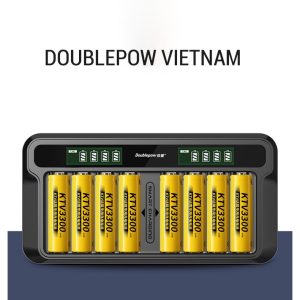 Bộ sạc pin AA AAA sạc nhanh, tự ngắt DP-UKL578 Doublepow
