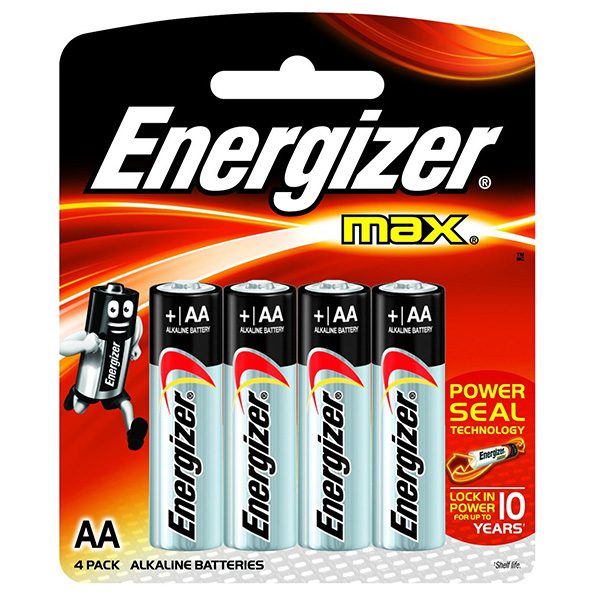 Pin AA Energizer vỉ 4 viên