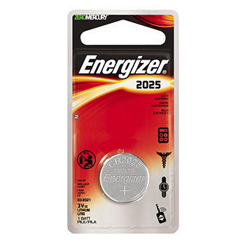 Pin CR2025 Energizer 3V vỉ 1 viên