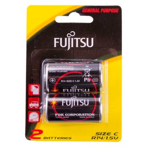 Pin trung Fujitsu C Carbon vỉ 2 viên
