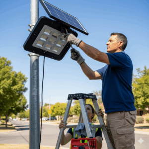 thay pin đèn năng lượng mặt trời thay pin đèn năng lượng mặt trời