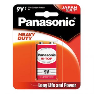 Pin 9V Panasonic Hi-Top Carbon vỉ 1 viên