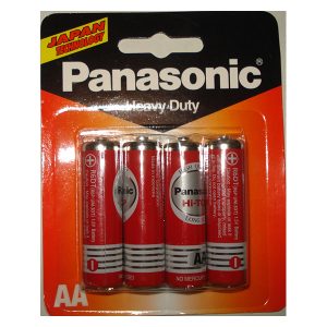 Pin AA Panasonic Hi-Top Carbon vỉ 4 viên