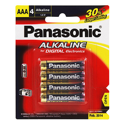 Pin AAA Panasonic vỉ 4 viên