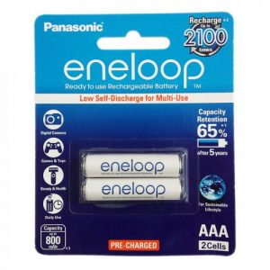 Pin sạc AAA Panasonic Eneloop 800 mAh vỉ 2 viên
