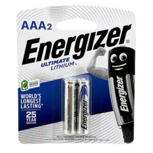 Pin AAA ENERGIZER LITHIUM L92 BP2 1,5V - Vỉ 2 Viên