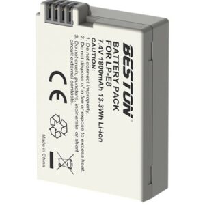 Pin Beston LP-E8 7.4v dùng cho máy ảnh Canon dung lượng 1800mAh