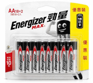 Pin Energizer Max E91 BP18+2 AA ( Vỉ 20 Viên )