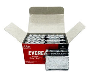 Pin Eveready Super Heavy Duty 1212 SW4 AAA 1,5V hộp 40 viên