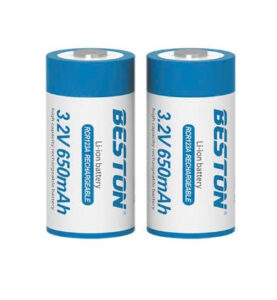 Pin Sạc RCR123A (16340) Beston 650mAh