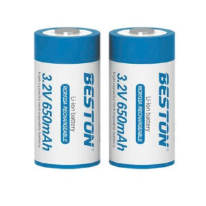 Pin Sạc RCR123A (16340) Beston 650mAh