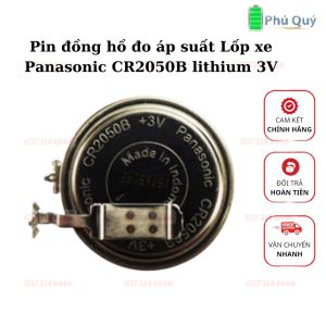 Pin đồng hồ đo áp suất Lốp xe Panasonic CR2050B lithium 3V