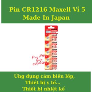Pin cr1216 maxell