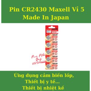 Pin cr2430 maxell