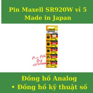 Pin maxell sr920w chính hãng