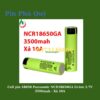 Cell pin 18650 Panasonic NCR18650GA Li-ion 3.7V 3500mah - Xả 10A