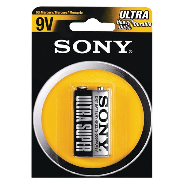 Pin 9V Sony Carbon vỉ 1 viên