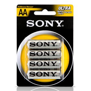 Pin AA Sony Carbon vỉ 4 viên