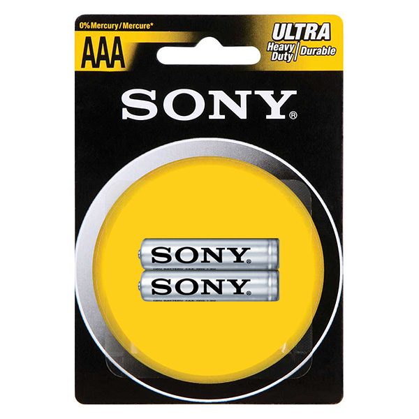 Pin AAA Sony Carbon vỉ 2 viên