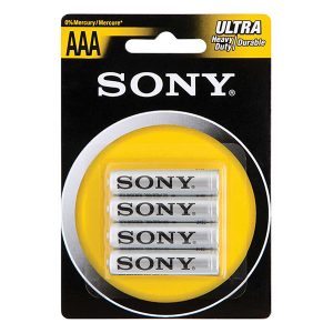 Pin AAA Sony Carbon vỉ 4 viên