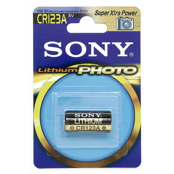 Pin CR123 Sony 3V vỉ 1 viên