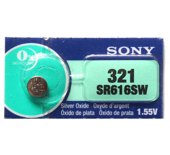 Pin SR616SW-321 Sony vỉ 1 viên