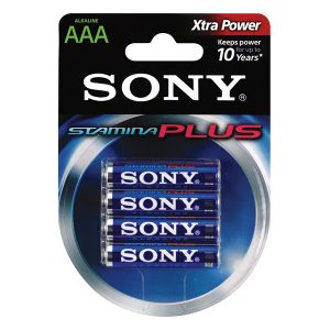 Pin AAA Sony Stamina Plus vỉ 4 viên