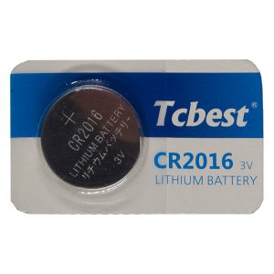 Pin CR2016 Tcbest 3V vỉ 1 viên