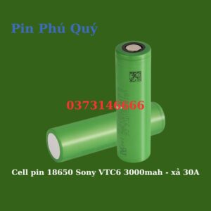 Cell pin 18650 Sony VTC6 Li-ion 3.7V