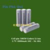 Cell Pin 18650 Lishen 2500mah-5C-10A (Li-ion 3.7V)
