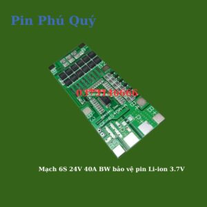 Mạch 6S 24V 40A BW bảo vệ pin Li-ion 3.7V
