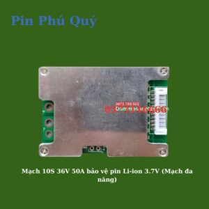 Mạch 10S 36V 50A bảo vệ pin Li-ion 3.7V (Mạch đa năng)