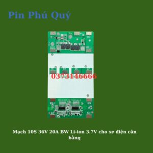 Mạch 10S 36V 20A BW Li-ion 3.7V cho xe điện cân bằng