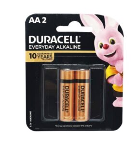 pin aa duracell everyday vỉ 2 viên