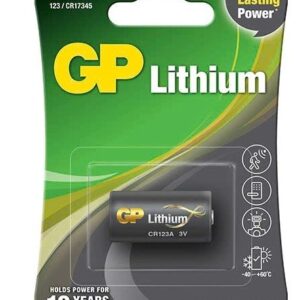 pin cr123 gp 3v