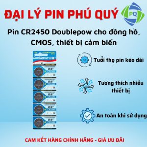 Pin CR2450 Doublepow